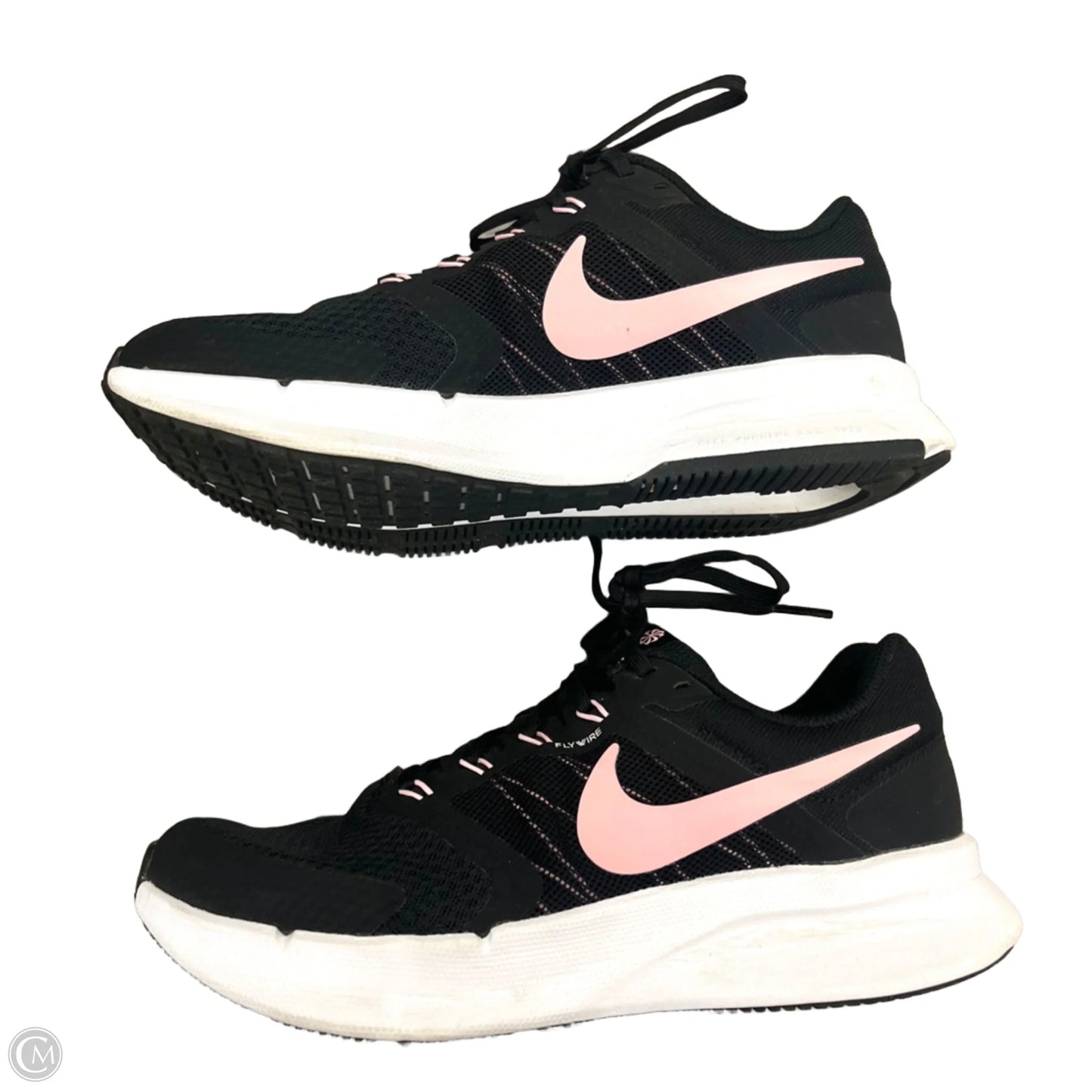 Shoes Athletic By Nike In Black & Pink, Size: 8