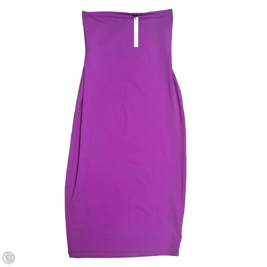 Dress Casual Midi By Susana Monaco In Purple, Size: L