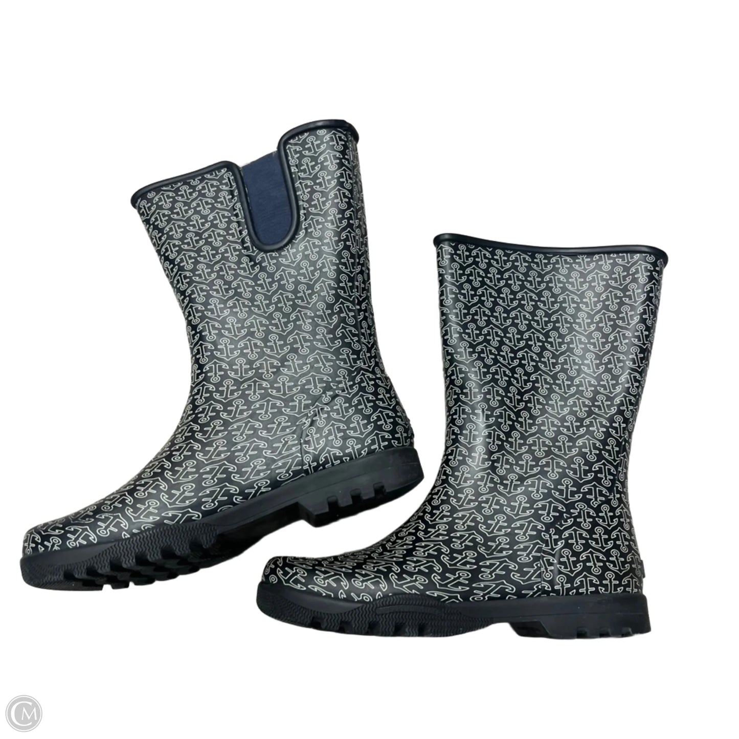 Boots Rain By Sperry In Navy, Size: 6