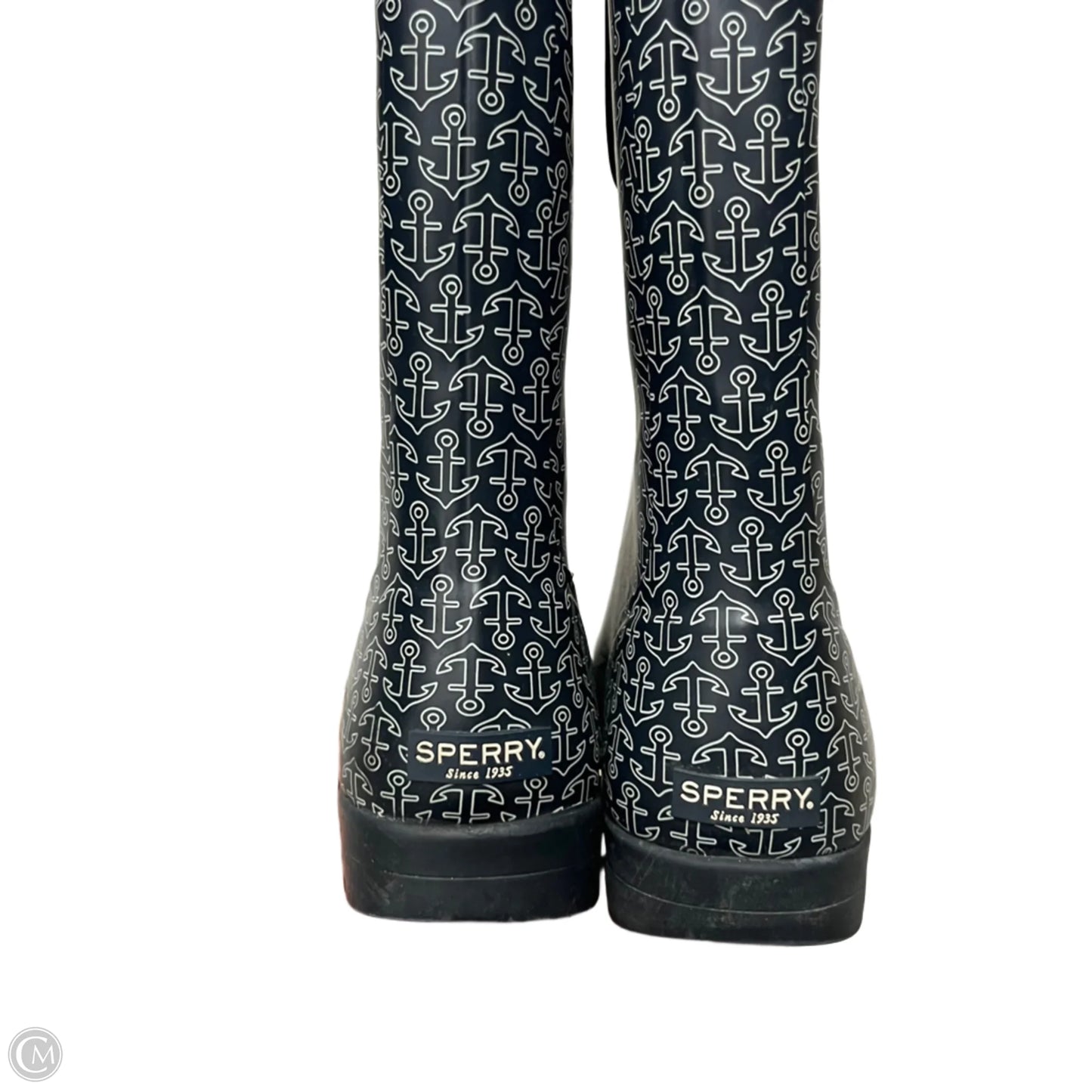 Boots Rain By Sperry In Navy, Size: 6