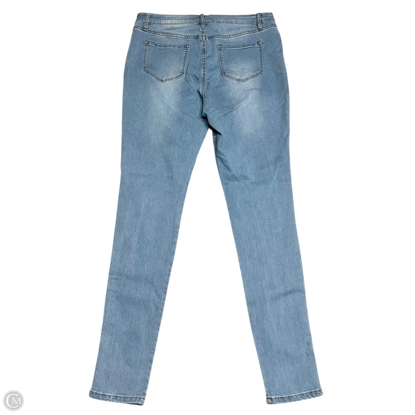 Jeans Skinny By Fashion Nova In Blue Denim, Size: 3x