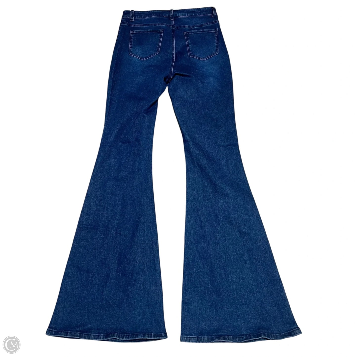 Jeans Flared By Fashion Nova In Blue Denim, Size: 3x
