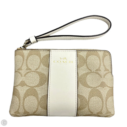 Wristlet Designer By Coach, Size: Small