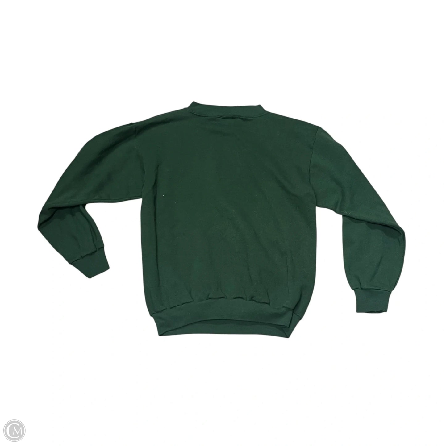 Sweatshirt Crewneck By Mbc In Green, Size: M