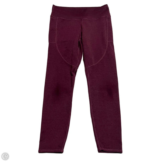 Athletic Leggings By Vuori In Red, Size: M
