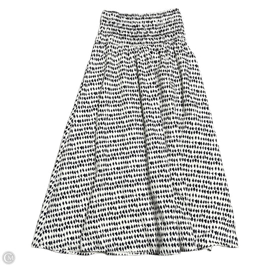 Skirt Maxi By Sophie Rue In Blue & White, Size: M