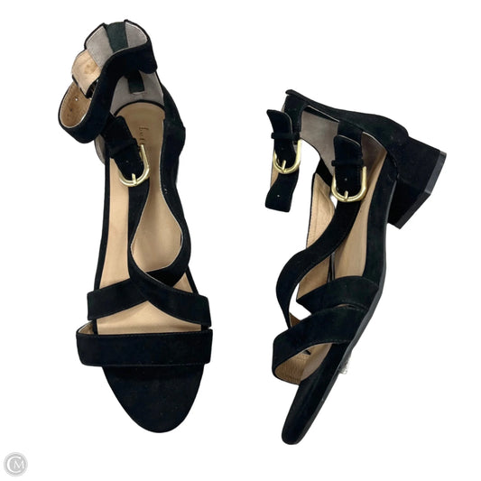 Sandals Heels Block By Bettye Muller In Black, Size: 12