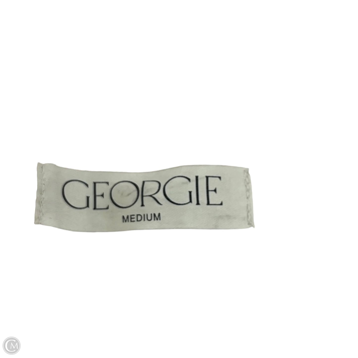 Top Sleeveless By Georgie In White, Size: M