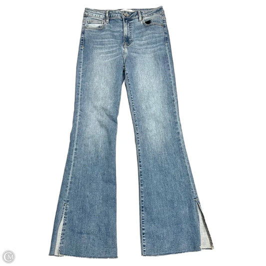 Jeans Flared By Hidden In Blue Denim, Size: 6