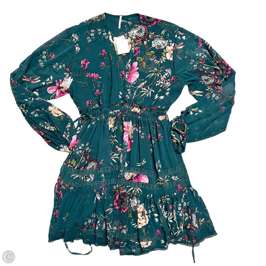 Dress Casual Short By Free People In Blue & Pink, Size: S