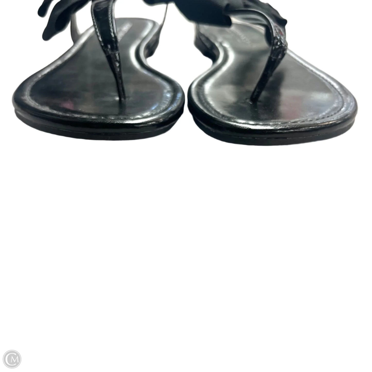 Sandals Flats By Christian Siriano In Black, Size: 6.5