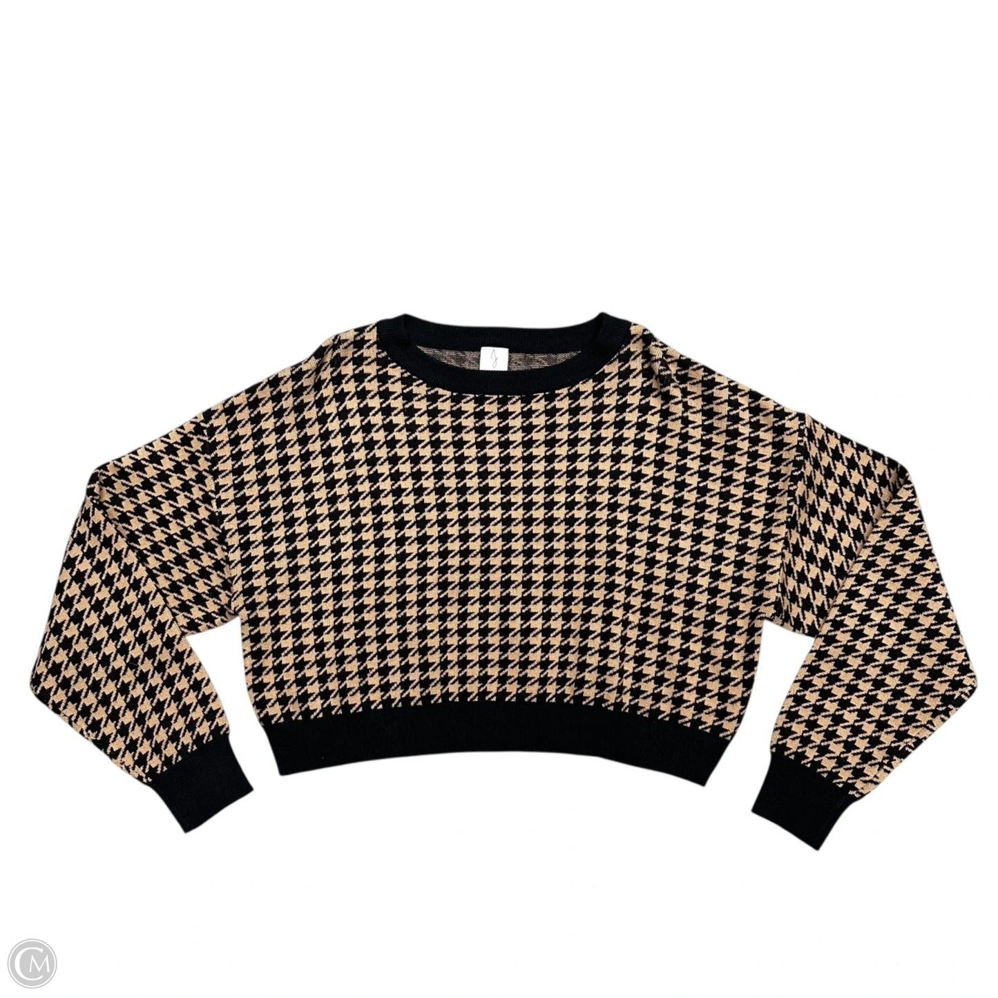 Sweater By Joie In Black & Brown, Size: Xl