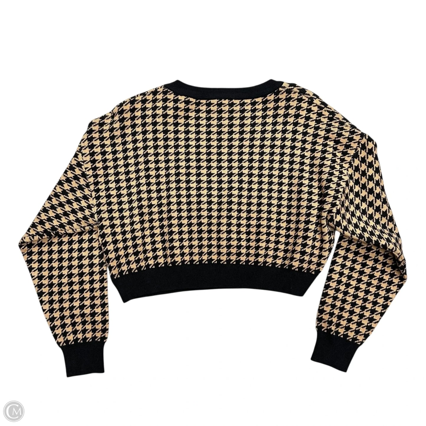 Sweater By Joie In Black & Brown, Size: Xl