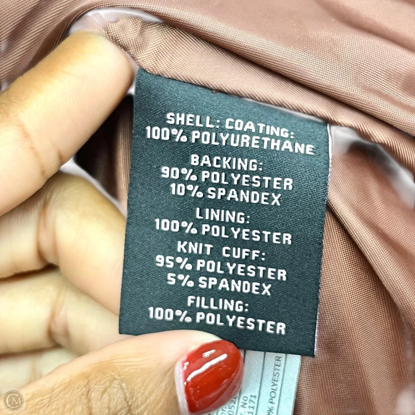 Coat Puffer & Quilted By Avec Les Filles In Brown, Size: M