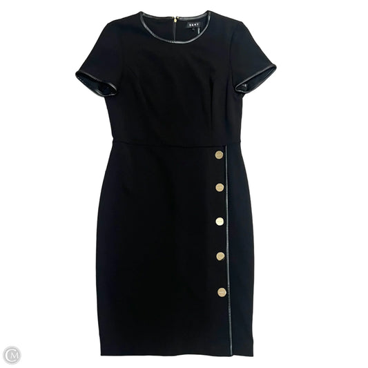 Dress Work By Dkny In Black, Size: M