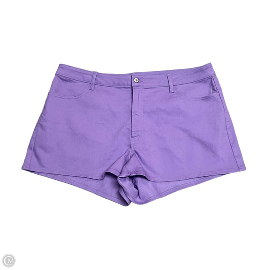 Shorts By Old Navy In Purple Denim, Size: 22