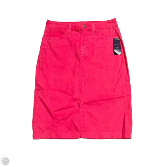 Skirt Midi By Not Your Daughters Jeans In Pink Denim, Size: 0