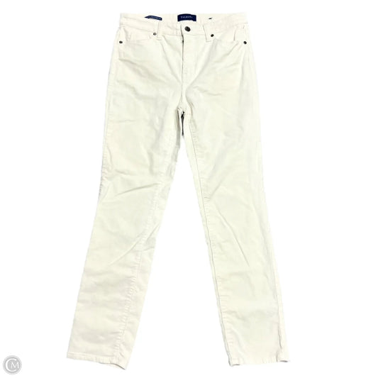 Pants Corduroy By Talbots In Cream, Size: 4