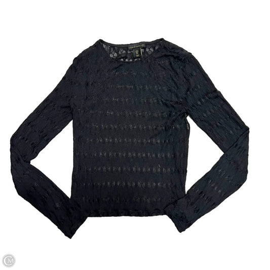 Top Long Sleeve By House Of Harlow In Black, Size: S