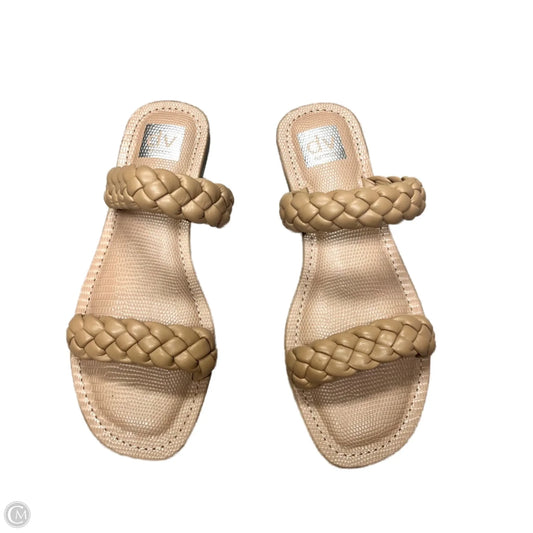 Sandals Flats By Dolce Vita In Tan, Size: 9.5
