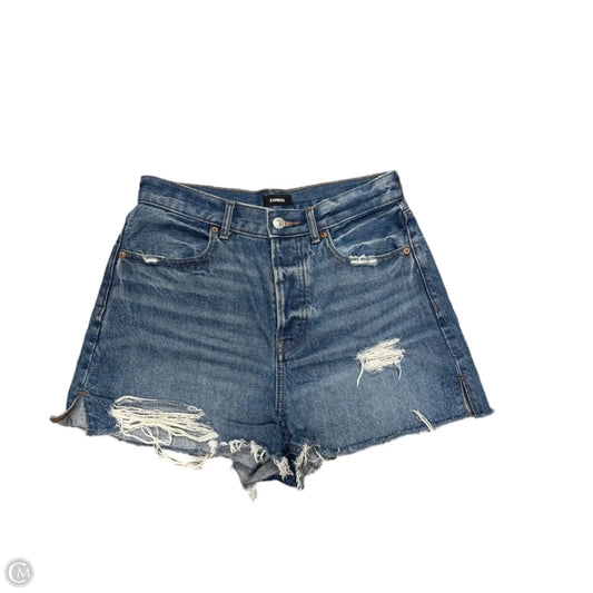 Shorts By Express In Blue Denim, Size: 2
