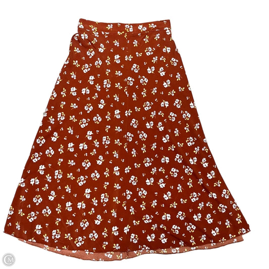 Skirt Maxi By Altard State In Brown, Size: 12