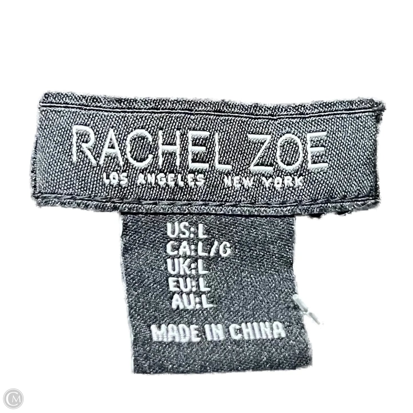 Top Short Sleeve By Rachel Zoe In Black, Size: L