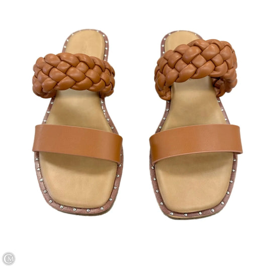 Sandals Flats By Sincerely Jules, In Brown, Size: 6.5