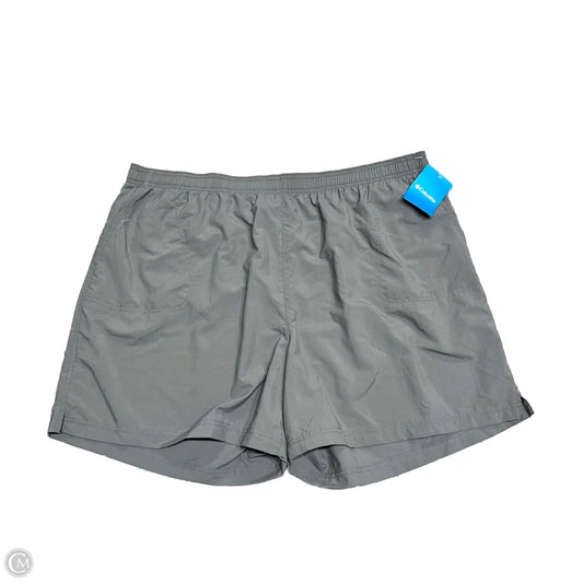 Athletic Shorts By Columbia In Grey, Size: 22