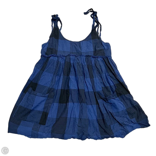 Dress Casual Short By Free People In Black & Blue, Size: L
