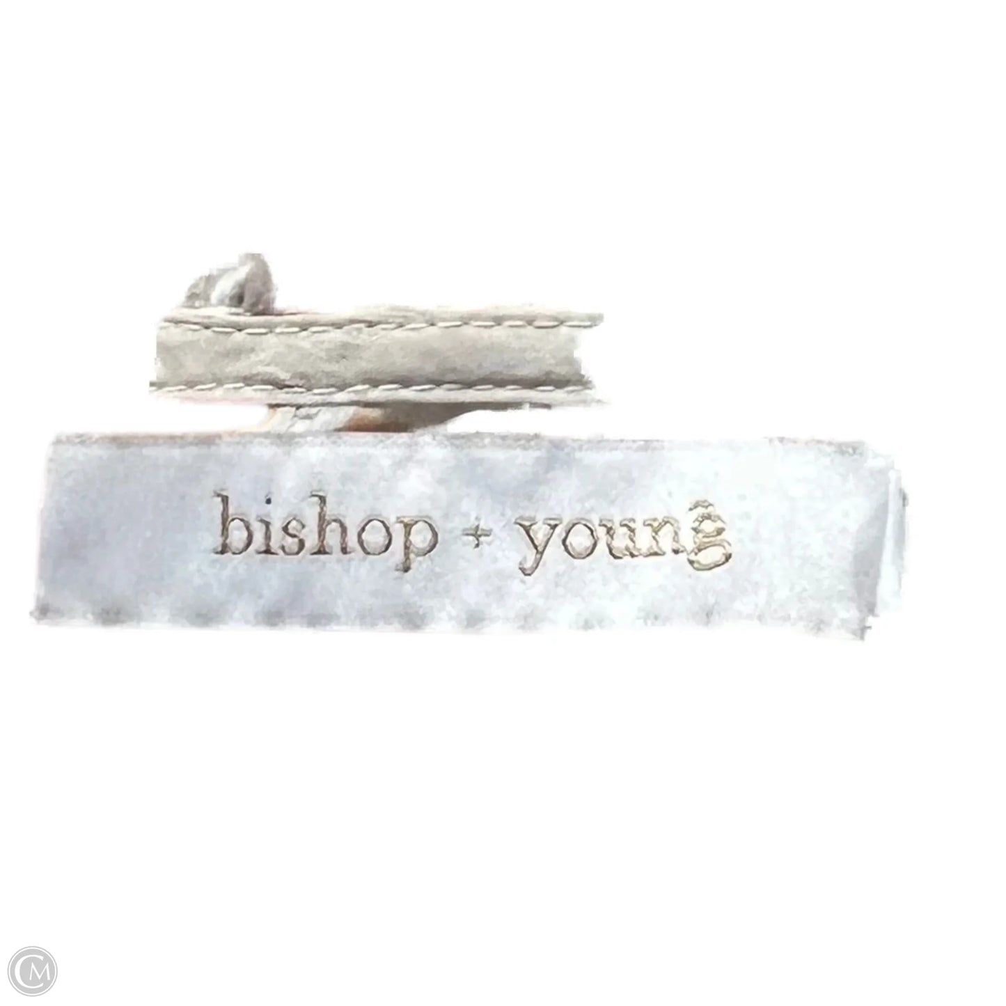 Top Long Sleeve By Bishop + Young In Cream & Orange, Size: L