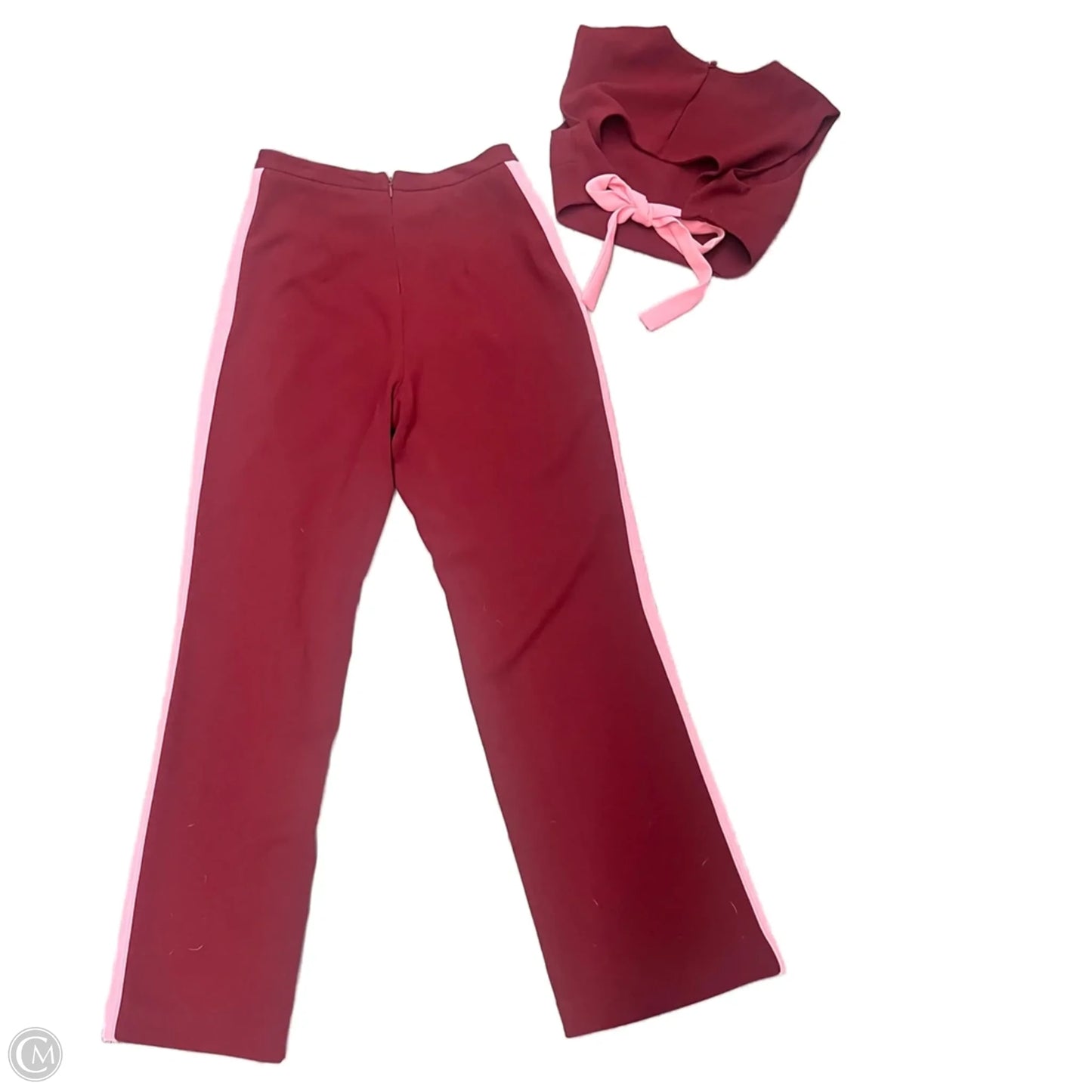 Pants Set 2pc By House of CB In Pink & Red, Size: 8