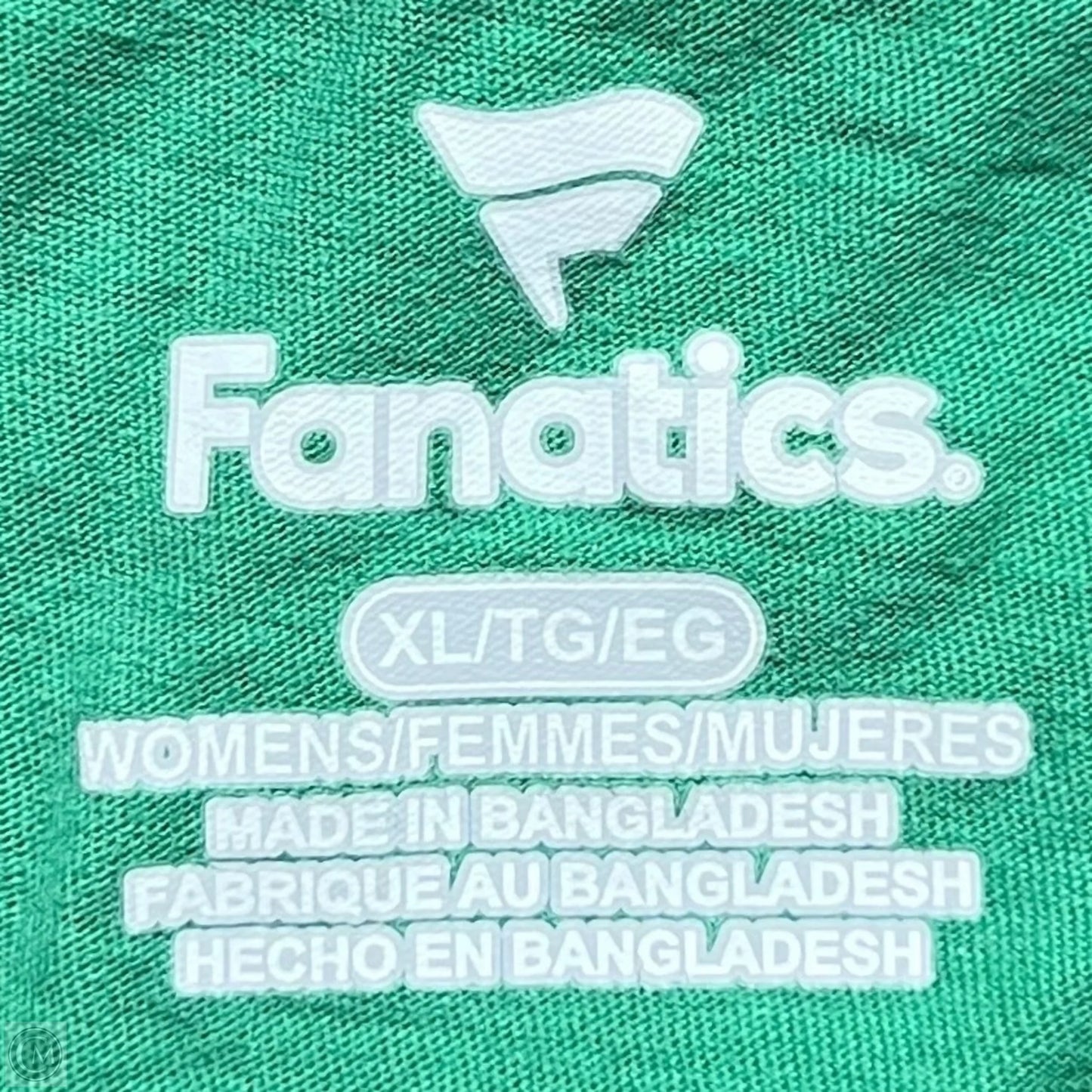 Top Long Sleeve By Fanatics In Green, Size: Xl