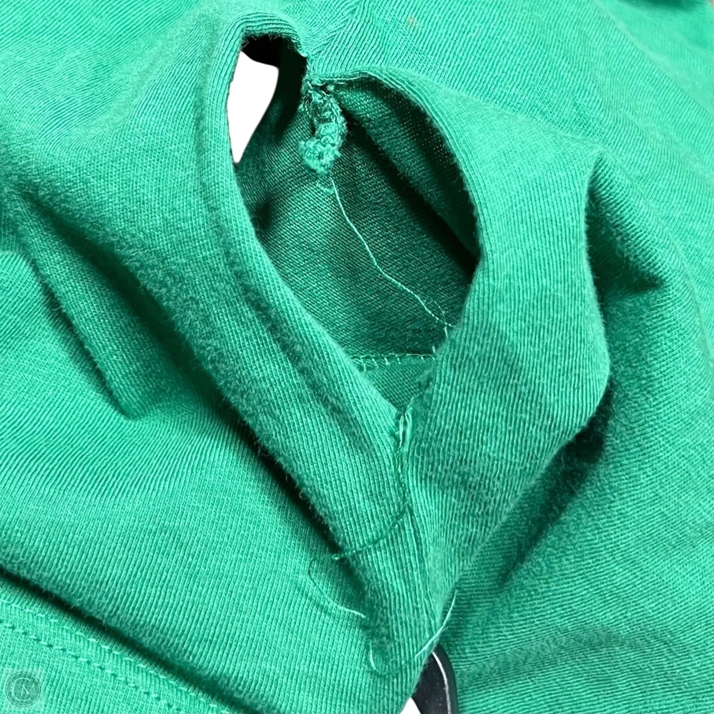 Top Long Sleeve By Fanatics In Green, Size: Xl