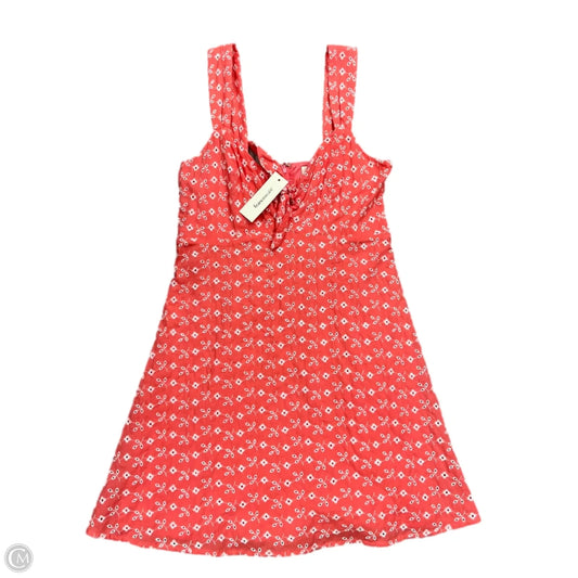 Dress Casual Short By Blue Rain In Coral, Size: S