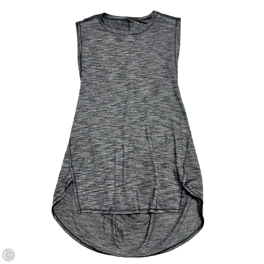 Athletic Tank Top By Lululemon In Grey, Size: S