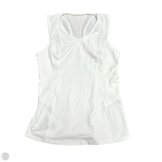 Athletic Tank Top By Lululemon In White, Size: S