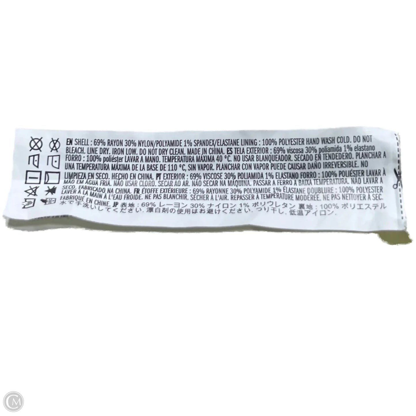 Dress Casual Short By Forever 21 In Cream, Size: L