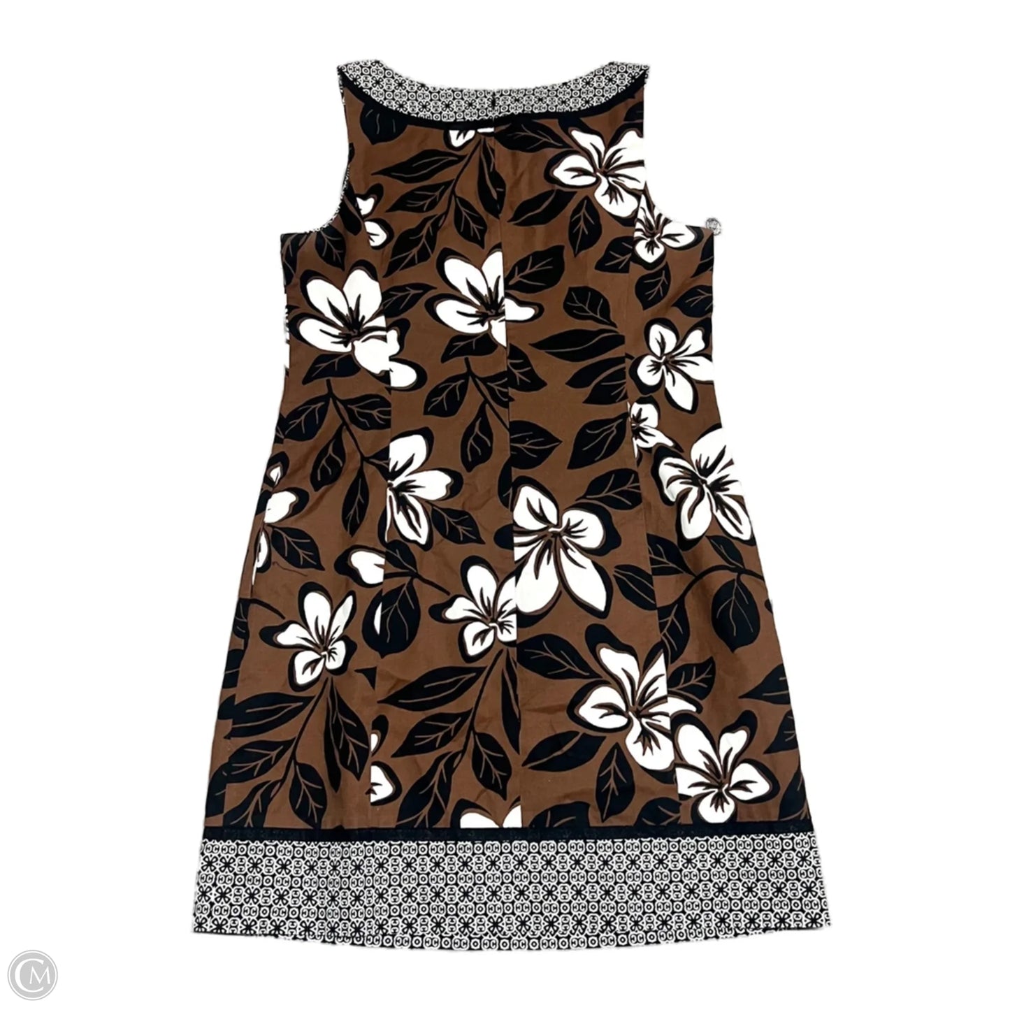 Dress Casual Short By Tommy Bahama In Black & Brown, Size: L