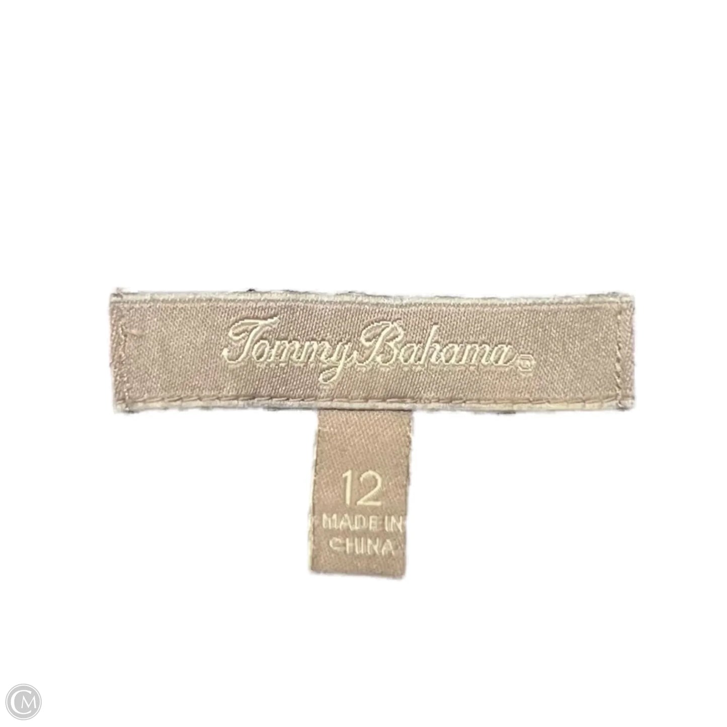 Dress Casual Short By Tommy Bahama In Black & Brown, Size: L