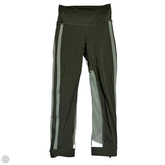 Athletic Leggings By Lululemon In Green, Size: 4