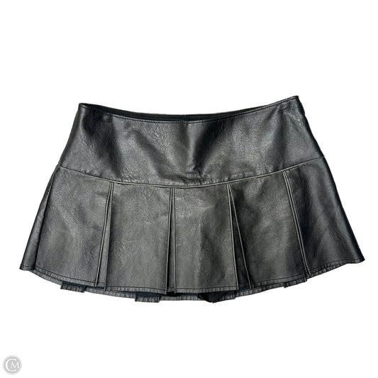 Skort By Garage In Black, Size: 12