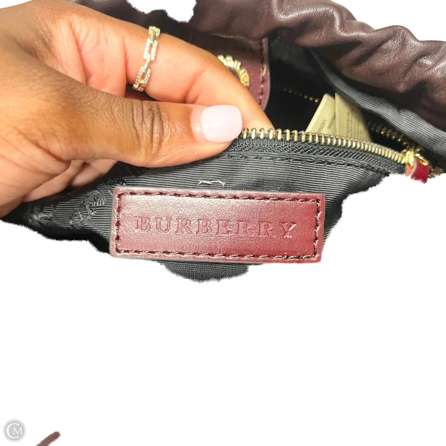 Crossbody Luxury Designer By Burberry, Size: Medium