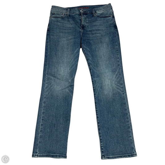 Jeans Wide Leg By Lucky Brand In Blue Denim, Size: 14