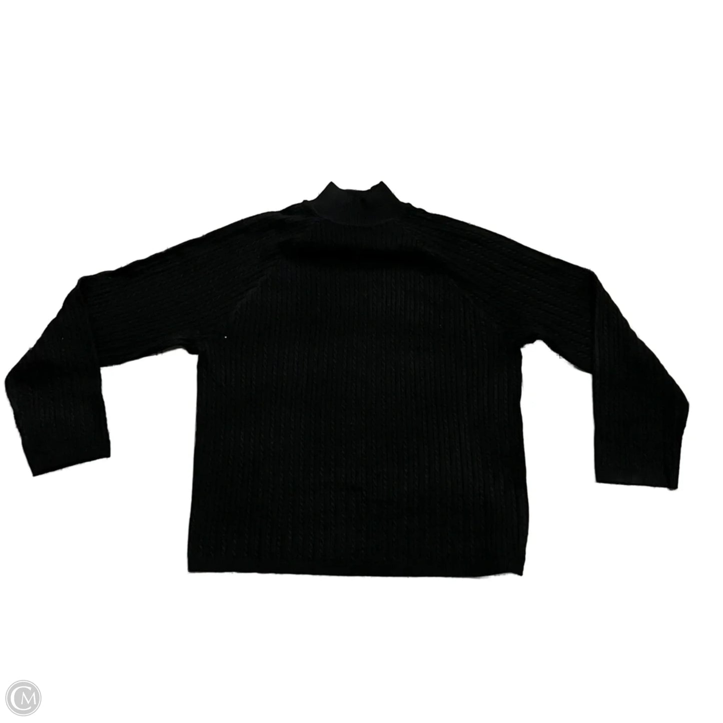 Top Long Sleeve By Rachel Parcell In Black, Size: M