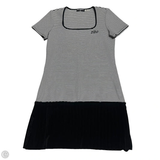 Dress Designer By Karl Lagerfeld In Black & White, Size: S