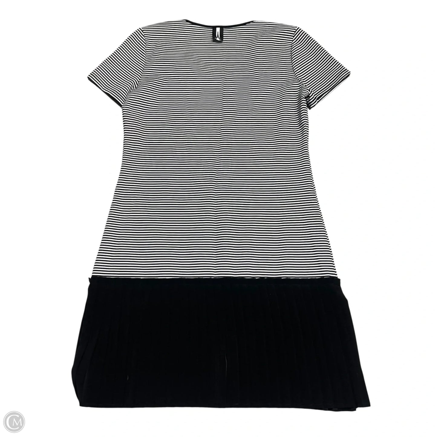 Dress Designer By Karl Lagerfeld In Black & White, Size: S