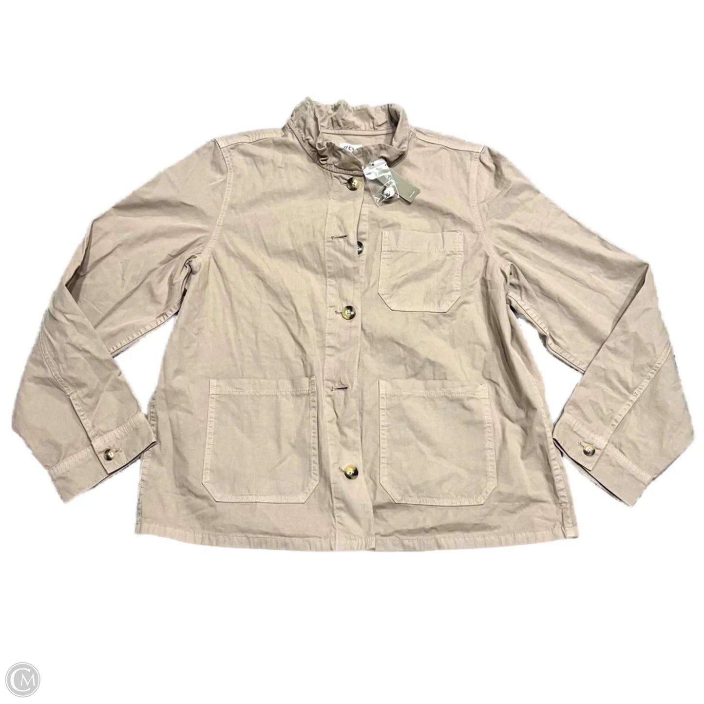 Jacket Other By J. Crew In Tan, Size: L