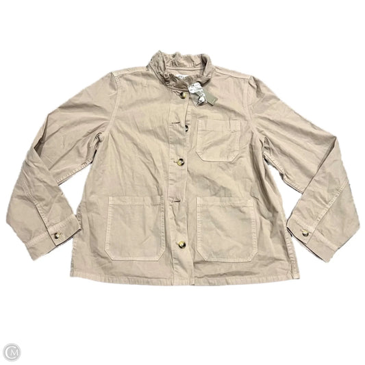 Jacket Other By J. Crew In Tan, Size: L