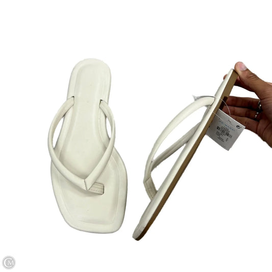 Sandals Flats By Primark In Cream, Size: 6